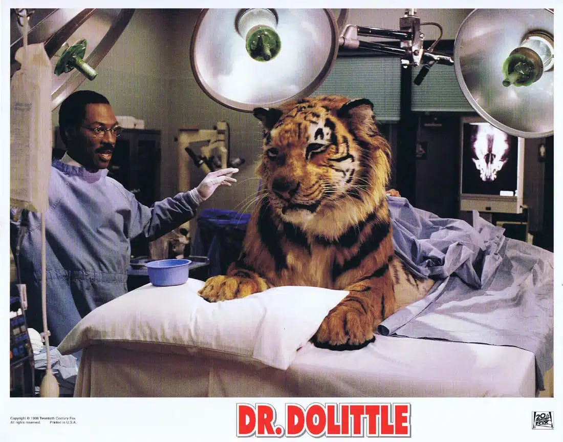 DR DOLITTLE Original Lobby Card 8 Eddie Murphy Ossie Davis Oliver Platt