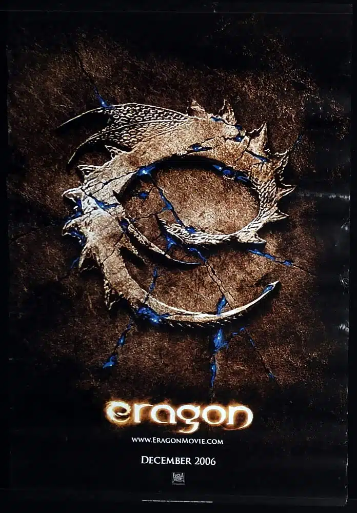 ERAGON Original ADV One Sheet Movie poster Ed Speleers Jeremy Irons Sienna Guillory