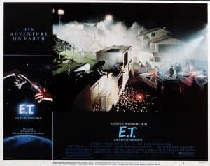 E.T. THE EXTRA TERRESTRIAL Original Lobby Card 7 Dee Wallace Henry Thomas
