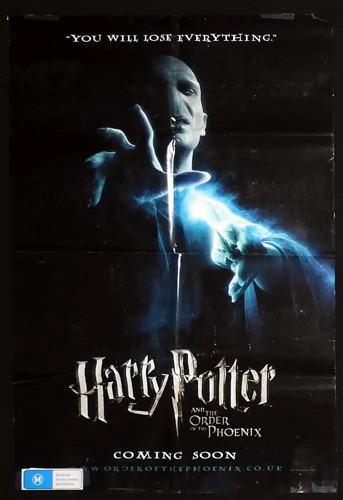 HARRY POTTER AND THE HALF-BLOOD PRINCE HP6 Original UK One sheet Movie Poster Daniel Radcliffe B