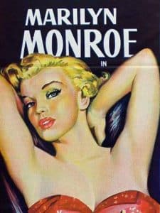 MARILYN MONROE Original Australian Daybill Movie Posters image