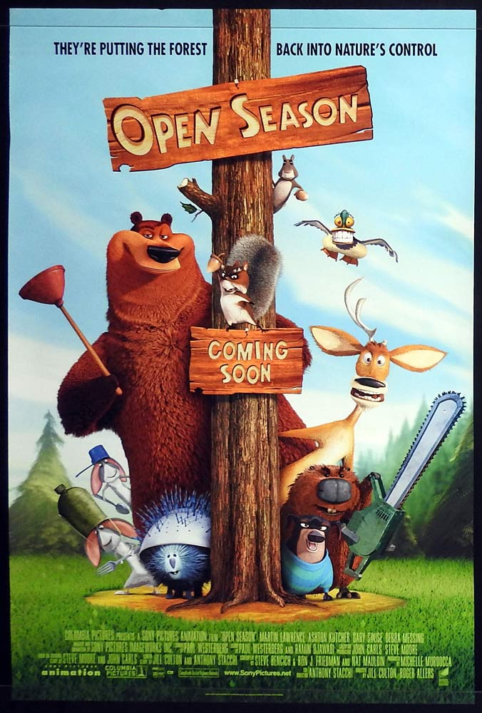 Fila do Meio: (Poster) Open Season