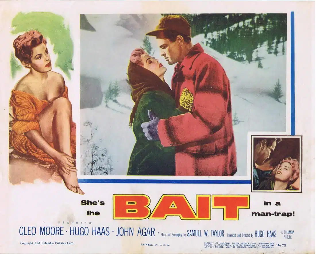 BAIT Original Lobby Card 6 Cleo Moore Hugo Haas Film Noir