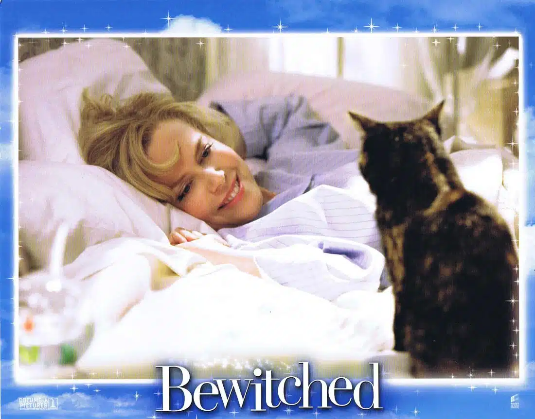 BEWITCHED Original Lobby Card 6 Nicole Kidman Will Ferrell Michael Caine
