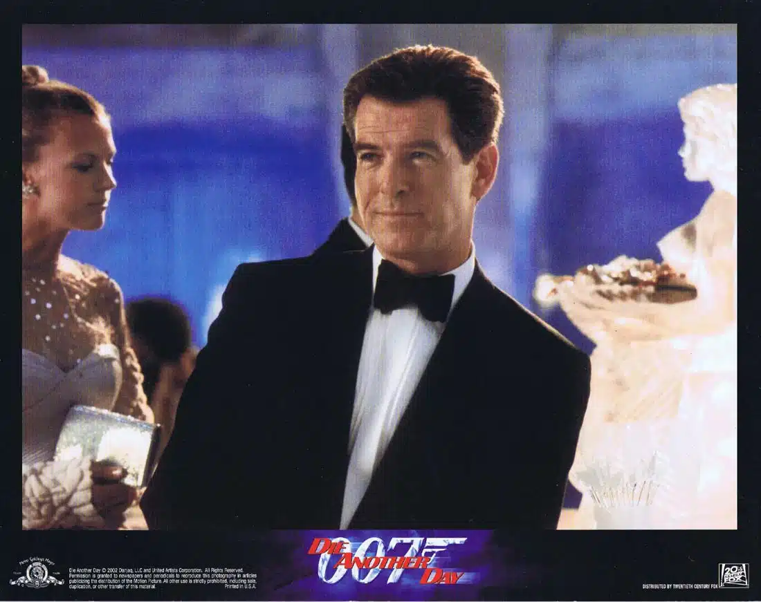 DIE ANOTHER DAY Original Lobby Card 1 Pierce Brosnan Halle Berry James Bond