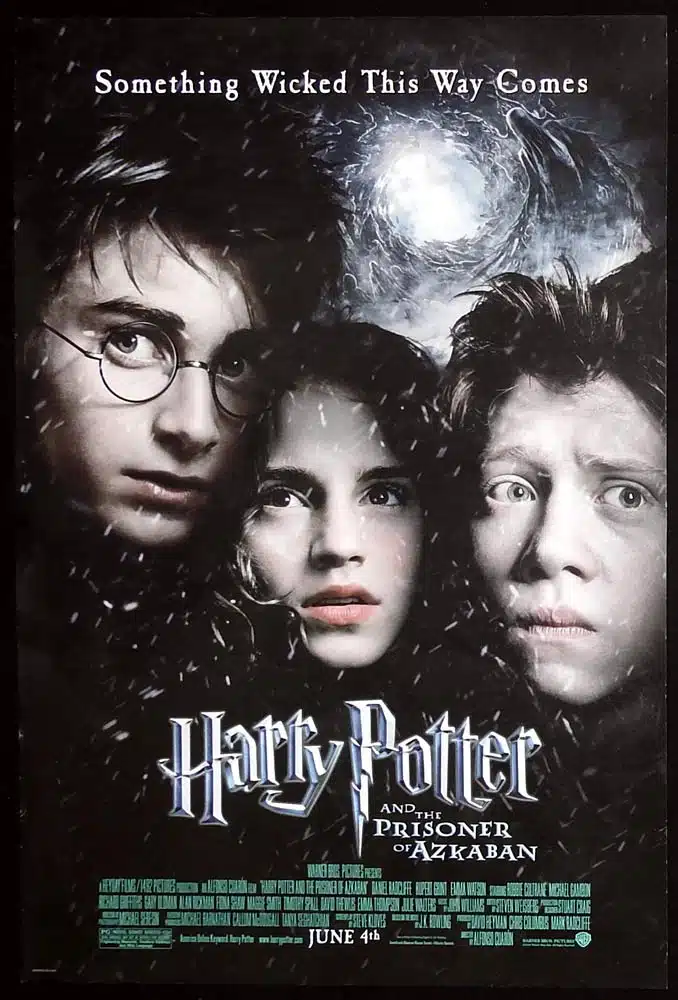 HARRY POTTER AND THE PRISONER OF AZKABAN Original Rolled 17″ x 25″ Movie Poster Daniel Radcliffe