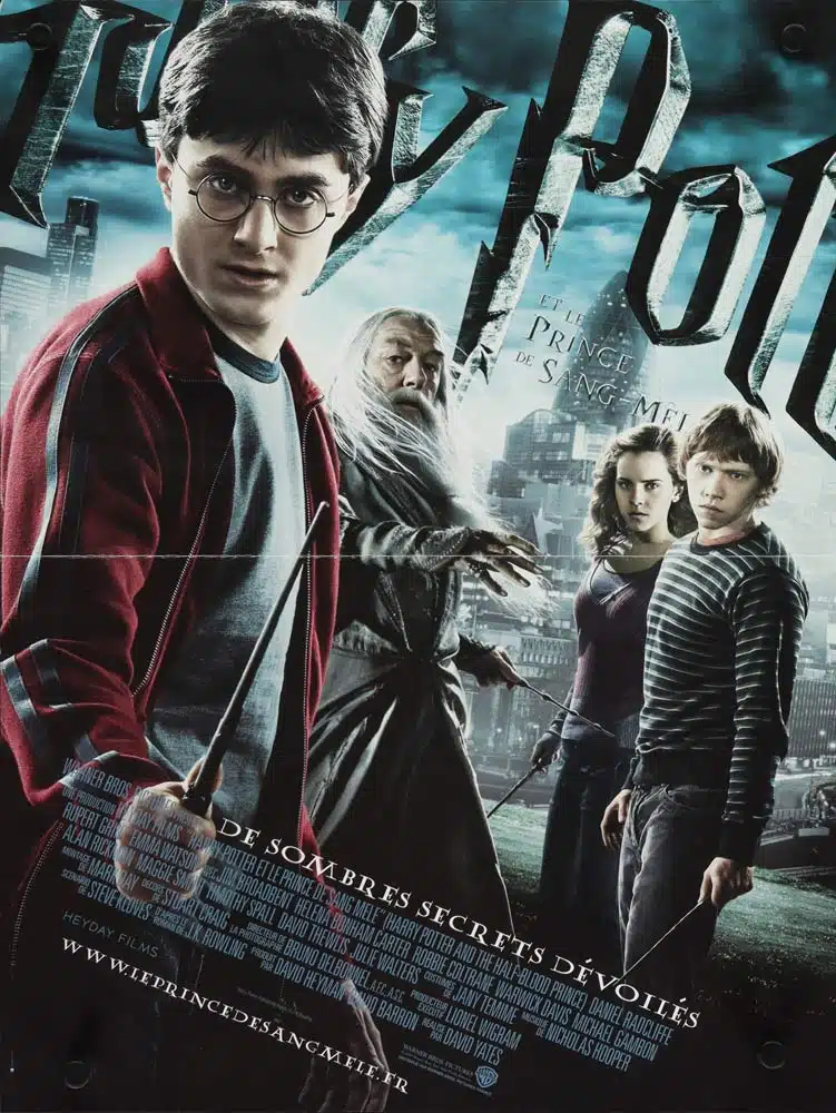 HARRY POTTER AND THE HALF BLOOD PRINCE Original French Movie poster Daniel Radcliffe