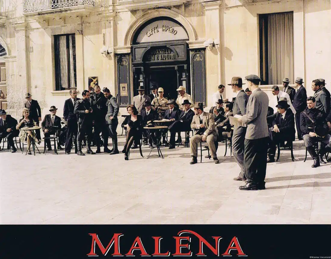 MALENA Original Lobby Card 7 Monica Bellucci Giuseppe Sulfaro Giuseppe Tornatore