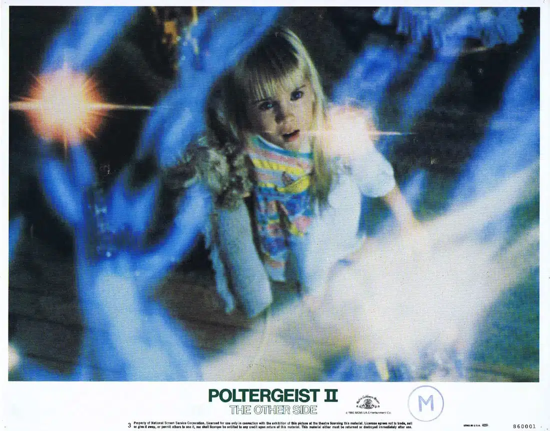 POLTERGEIST II THE OTHER SIDE Original Lobby Card 3 JoBeth Williams Horror