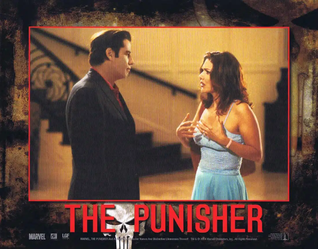 THE PUNISHER Original Lobby Card 5 Thomas Jane Will Patton John Travolta