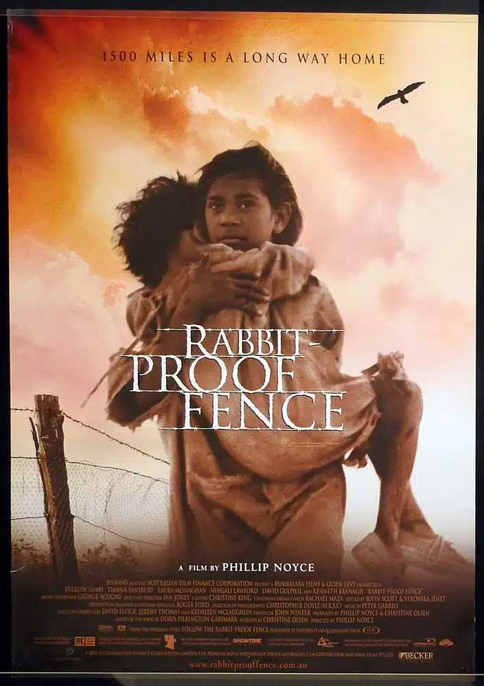 RABBIT PROOF FENCE Original AUST One Sheet Movie poster Phillip Noyce David Gulpilil