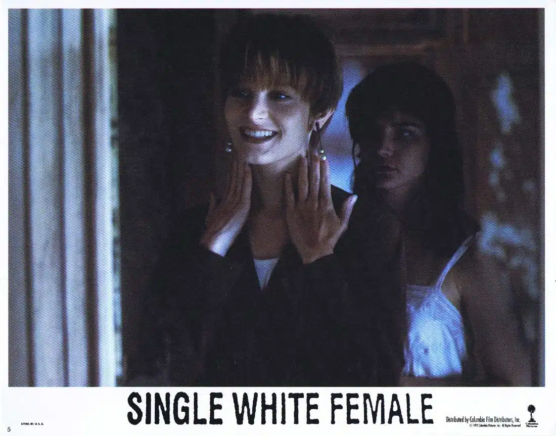 SINGLE WHITE FEMALE Original US Lobby Card 5 Bridget Fonda Jennifer Jason Leigh