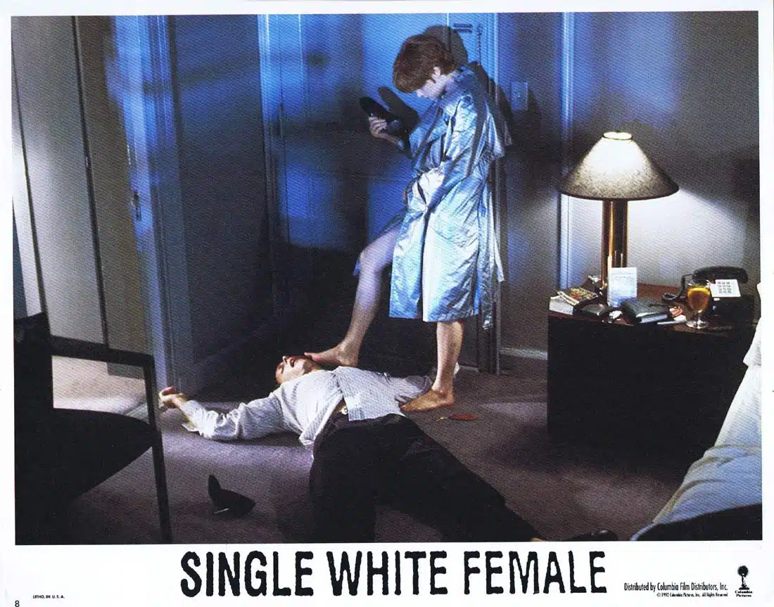 SINGLE WHITE FEMALE Original US Lobby Card 8 Bridget Fonda Jennifer Jason Leigh