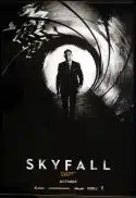 SKYFALL Original US ADV One Sheet Movie poster Daniel Craig James Bond Javier Bardem