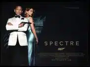 SPECTRE Original ROLLED DS British Quad Movie Poster James Bond Daniel Craig