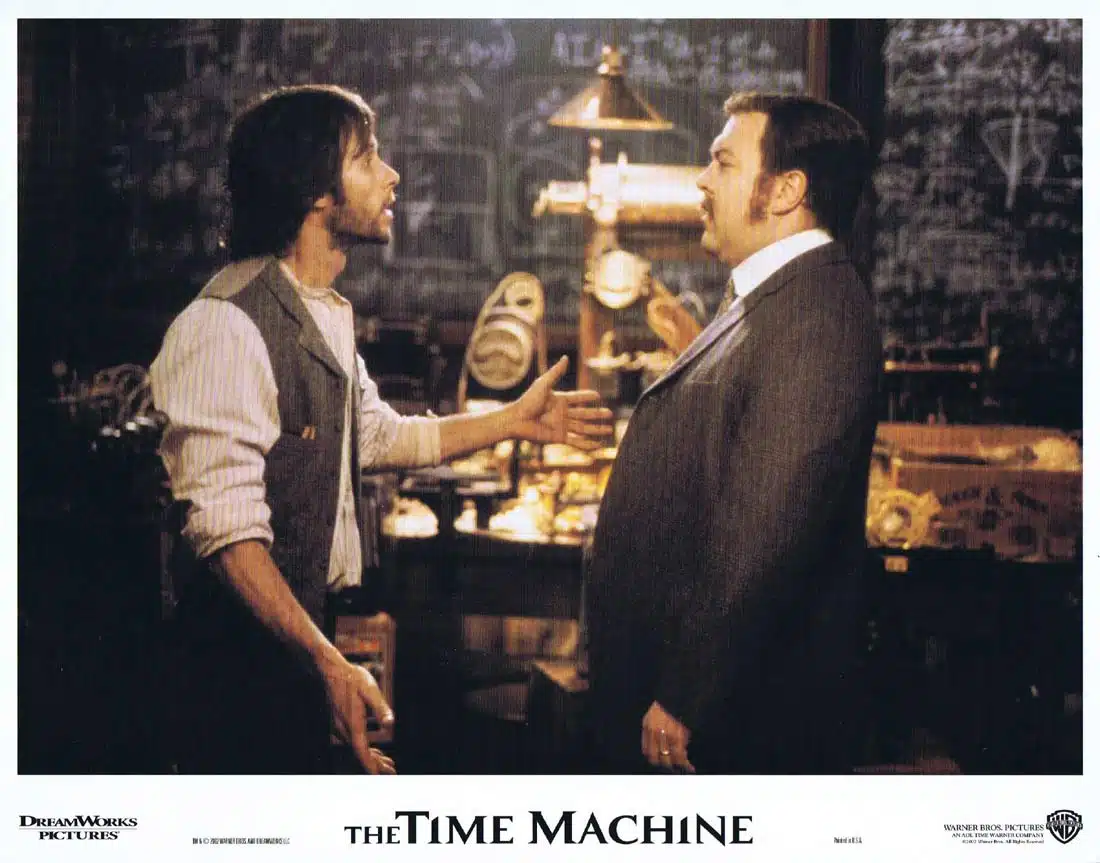 THE TIME MACHINE Original Lobby Card 1 Guy Pearce Samantha Mumba Orlando Jones