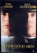 A FEW GOOD MEN Original Rolled ADV One Sheet Movie poster Tom Cruise Jack Nicholson Demi Moore