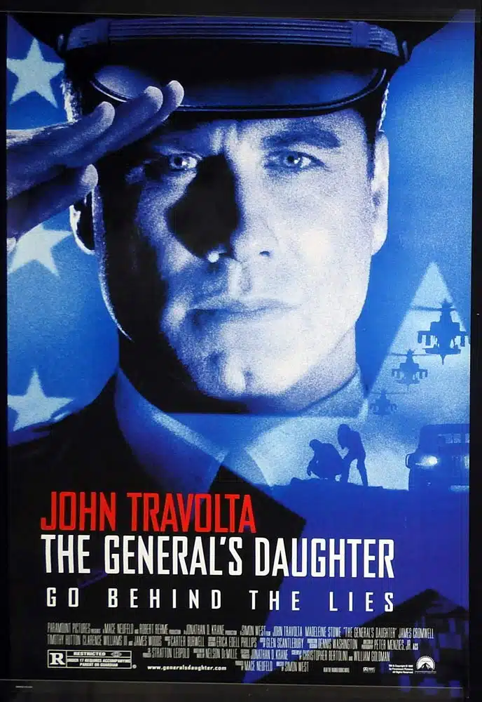 THE GENERALS DAUGHTER Original Rolled One Sheet Movie poster John Travolta Madeleine Stowe James Cromwell