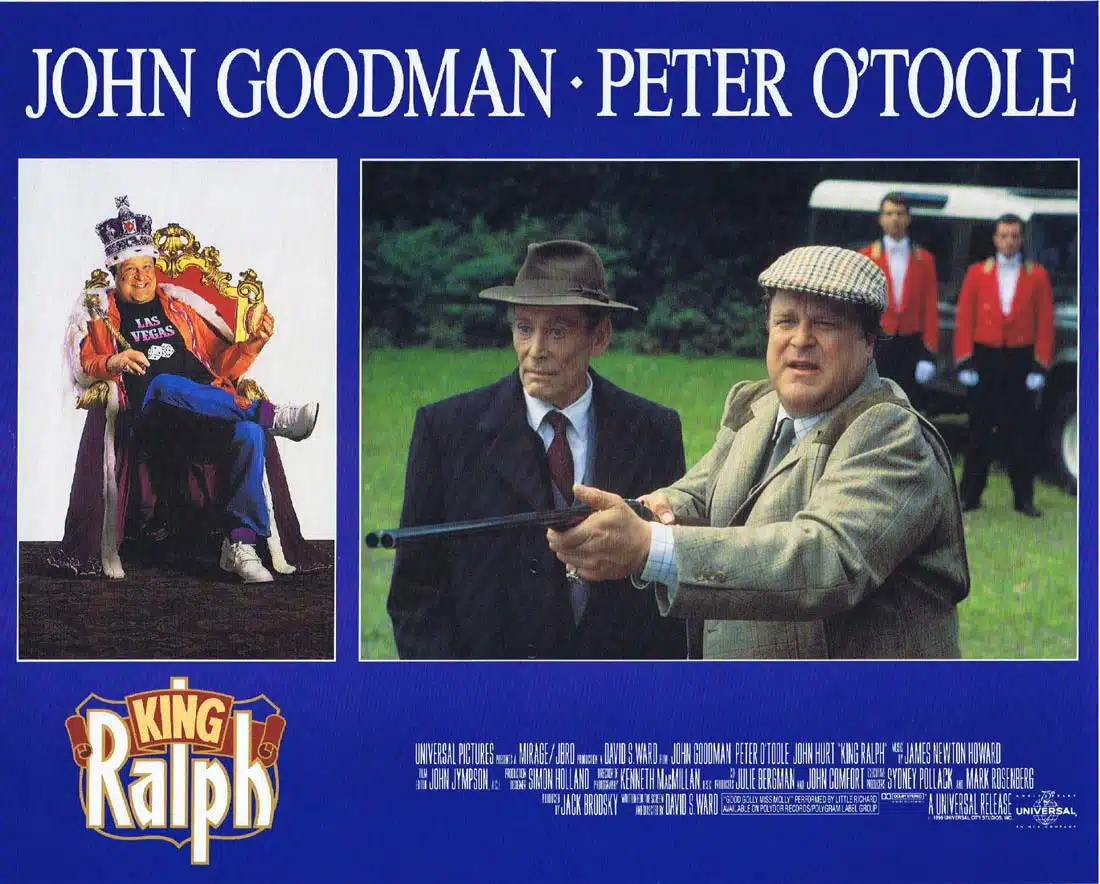 KING RALPH Original Lobby Card 7 John Goodman Peter O’Toole John Hurt