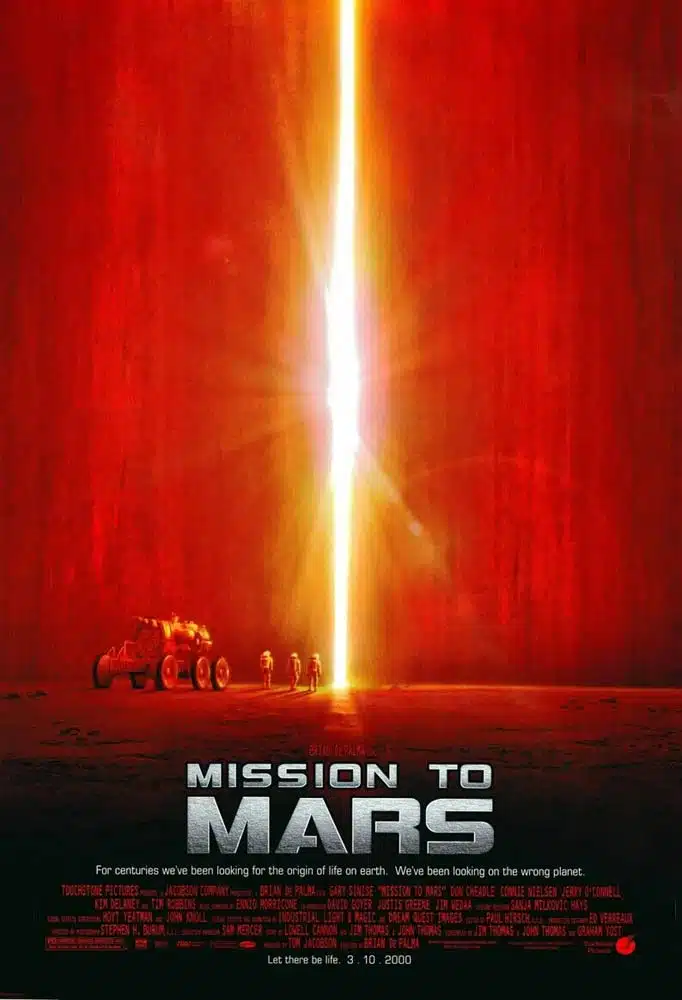 MISSION TO MARS Original Rolled US DS One Sheet Movie Poster Gary Sinise Don Cheadle Sci Fi
