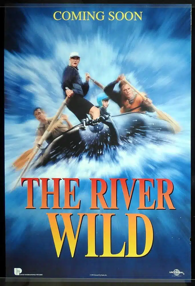 THE RIVER WILD Original Rolled ADV One Sheet Movie poster Meryl Streep Kevin Bacon David Strathairn