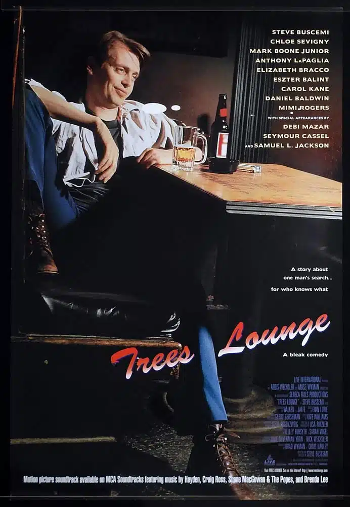 TREES LOUNGE Original Rolled One Sheet Movie poster Steve Buscemi Chloë Sevigny