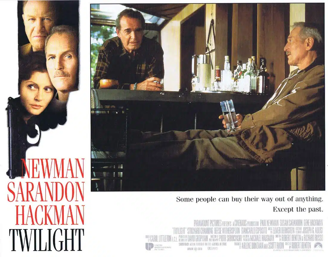 TWILIGHT Original Lobby Card 2 Paul Newman Susan Sarandon Gene Hackman