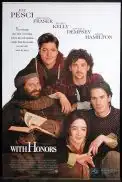 WITH HONORS Original Rolled One Sheet Movie poster Brendan Fraser Joe Pesci Patrick Dempsey
