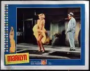 MARILYN Original US Lobby Card 2 Marilyn Monroe Seven Year Itch classic Scene