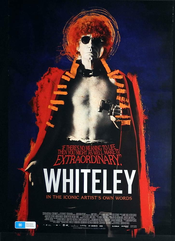 WHITELEY Original Australian One Sheet Movie poster Brett and Arkie Whiteley