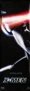 X MEN CYCLOPS Original VINYL BANNER Movie poster VERY RARE Patrick Stewart Hugh Jackman Halle Berry