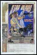 STAR WARS Original US Style D One Sheet Movie poster Drew Struzan Charles White art