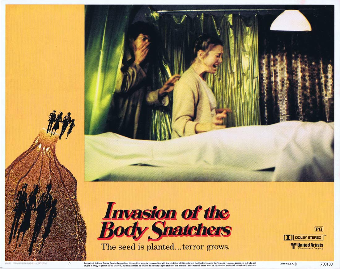 INVASION OF THE BODY SNATCHERS Lobby Card 2 Donald Sutherland