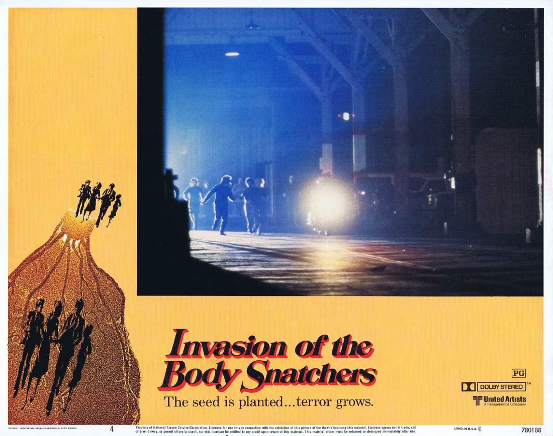 INVASION OF THE BODY SNATCHERS Lobby Card 4 Donald Sutherland