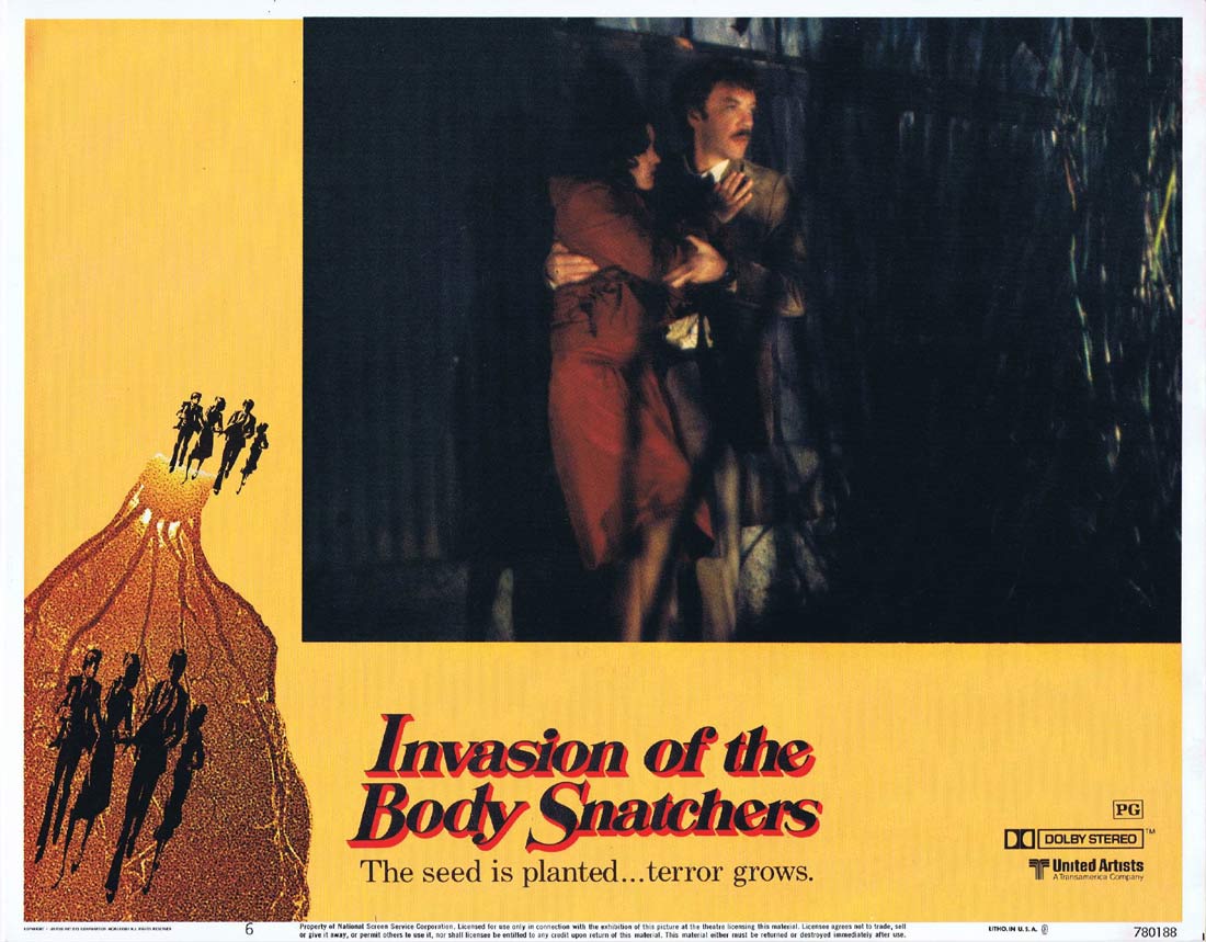 INVASION OF THE BODY SNATCHERS Lobby Card 6 Donald Sutherland