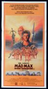 MAD MAX BEYOND THUNDERDOME Original Daybill Movie Poster Mel Gibson Tina Turner