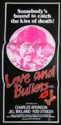 LOVE AND BULLETS Original Daybill Movie Poster Charles Bronson