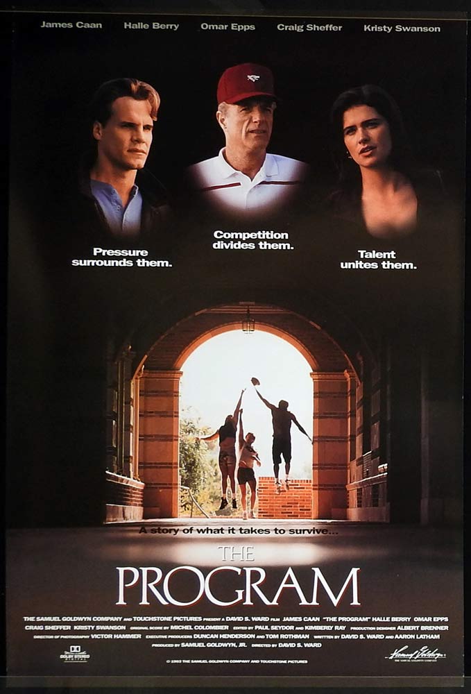 THE PROGRAM Original One Sheet Movie Poster James Caan Halle Berry