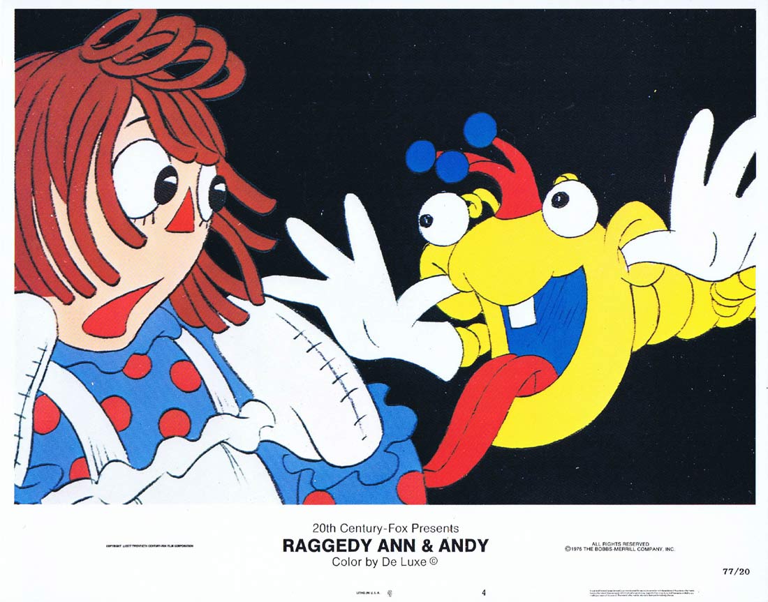 RAGGEDY ANNE AND ANDY Original Lobby Card 4 Claire Williams Didi Conn