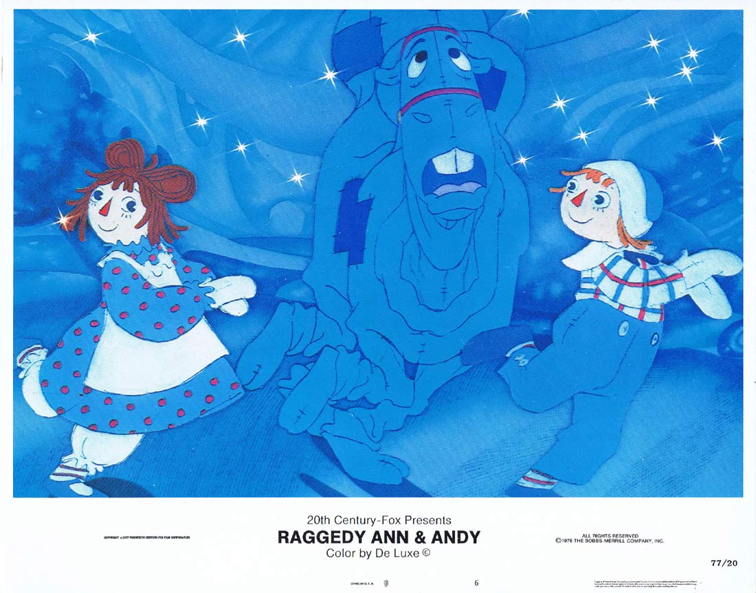 RAGGEDY ANNE AND ANDY Original Lobby Card 6 Claire Williams Didi Conn