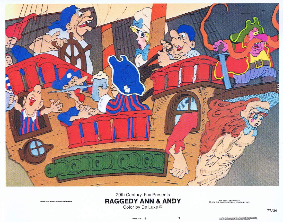 RAGGEDY ANNE AND ANDY Original Lobby Card 7 Claire Williams Didi Conn