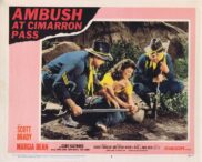 AMBUSH AT CIMARRON PASS Original Lobby Card 2 Scott Brady Clint Eastwood