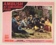 AMBUSH AT CIMARRON PASS Original Lobby Card 5 Scott Brady Clint Eastwood