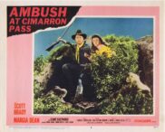 AMBUSH AT CIMARRON PASS Original Lobby Card 6 Scott Brady Clint Eastwood