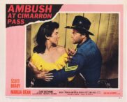 AMBUSH AT CIMARRON PASS Original Lobby Card 7 Scott Brady Clint Eastwood