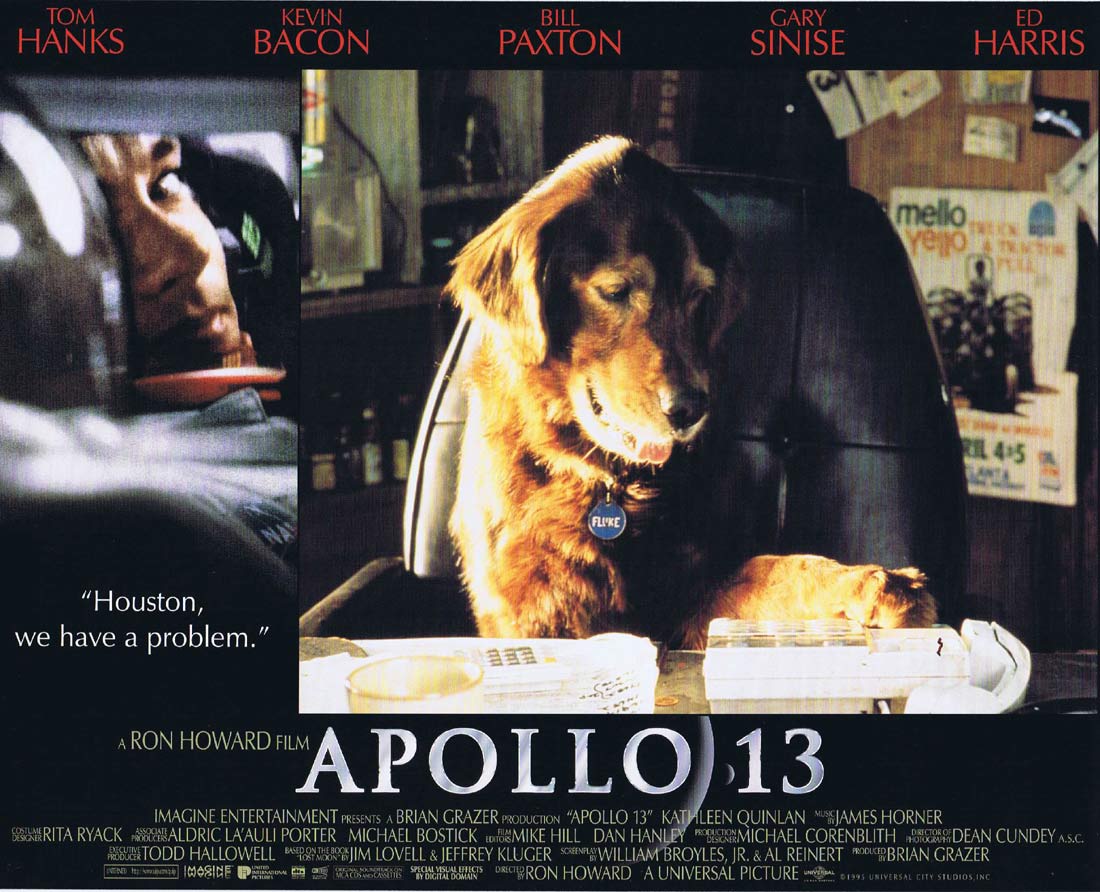 APOLLO 13 Original US INT Lobby Card 7 Tom Hanks Kevin Bacon