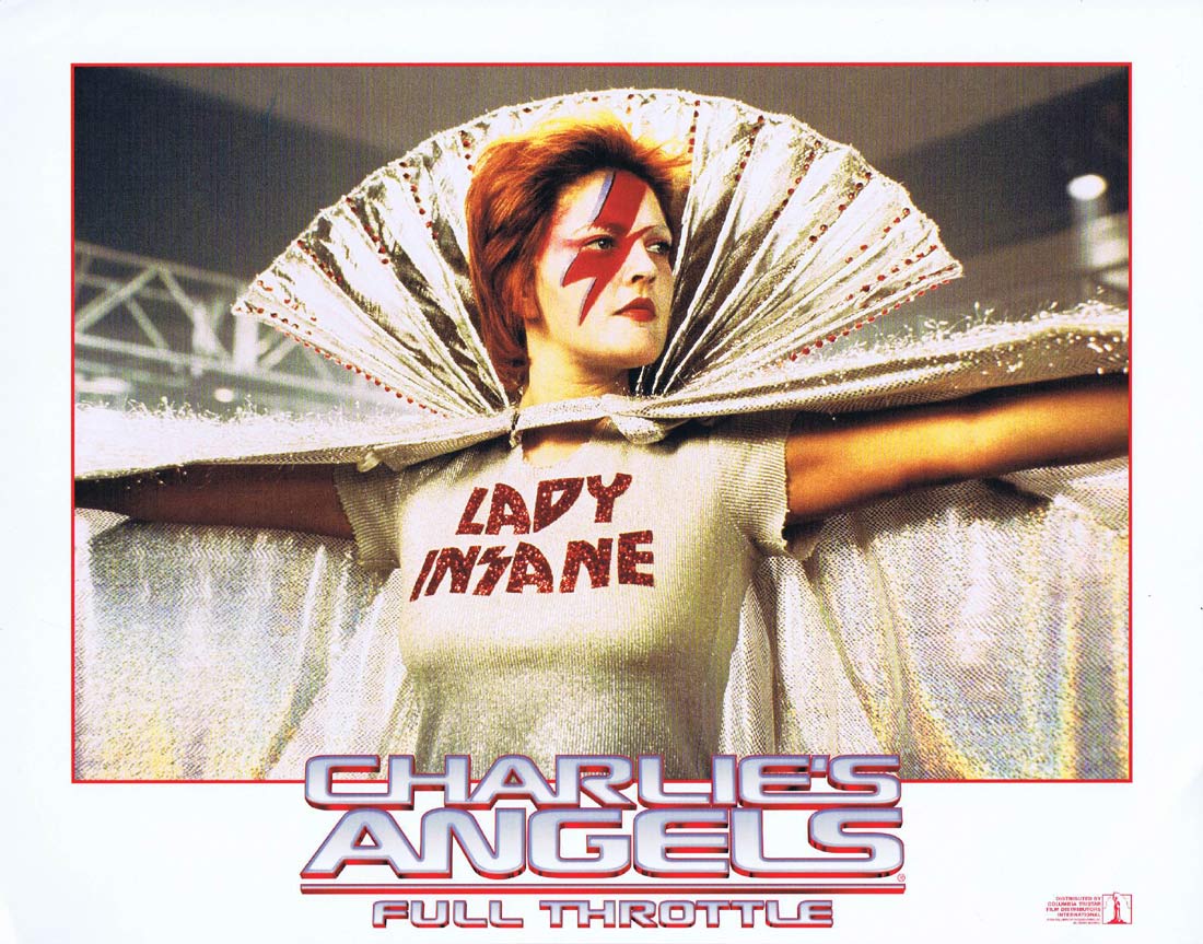 CHARLIE’S ANGELS FULL THROTTLE Original US Lobby Card 1 Cameron Diaz Demi Moore