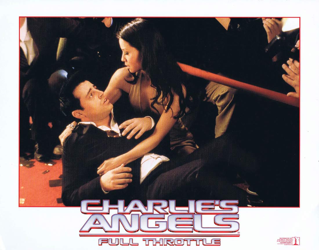 CHARLIE’S ANGELS FULL THROTTLE Original US Lobby Card 6 Cameron Diaz Demi Moore