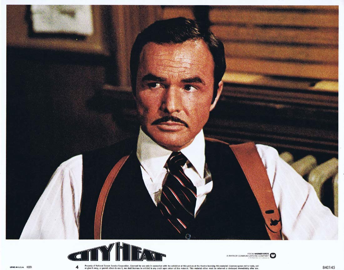 CITY HEAT Original US Lobby Card 4 Clint Eastwood Burt Reynolds