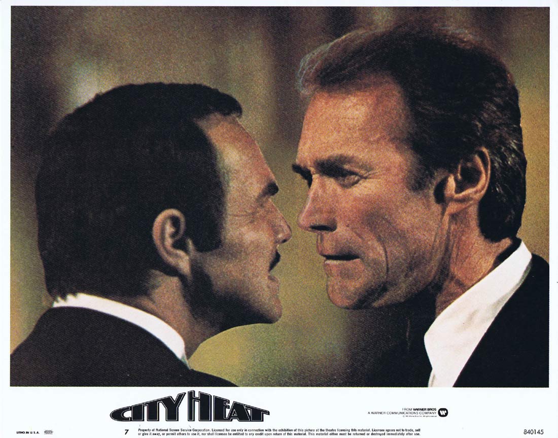 CITY HEAT Original US Lobby Card 7 Clint Eastwood Burt Reynolds